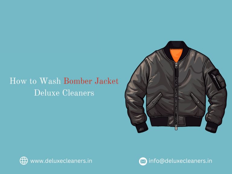 How to Wash a Bomber Jacket A Step-by-Step Guide by Deluxe Cleaners